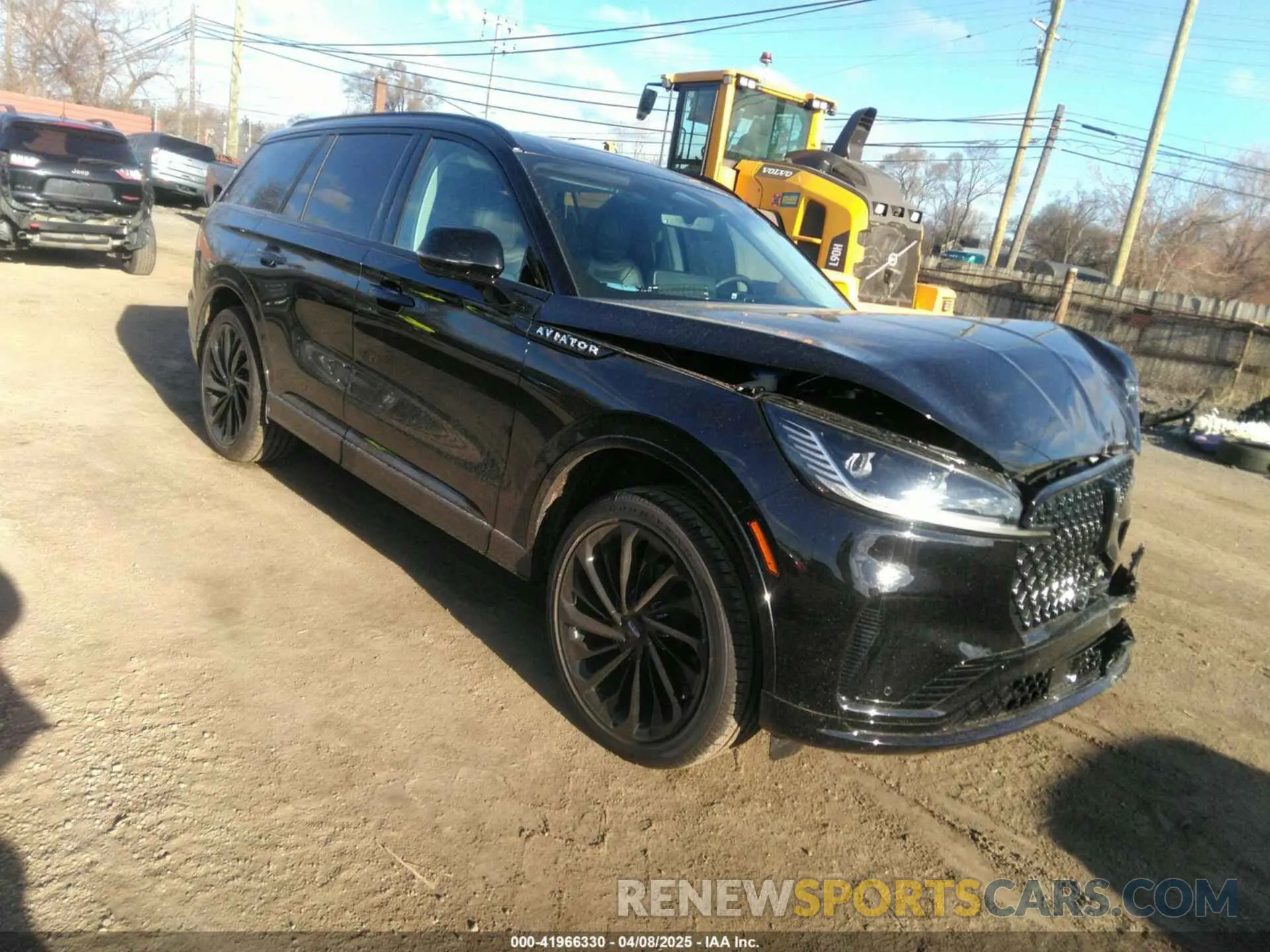 1 Photograph of a damaged car 5LM5J7XC6SGL10216 LINCOLN AVIATOR 2025