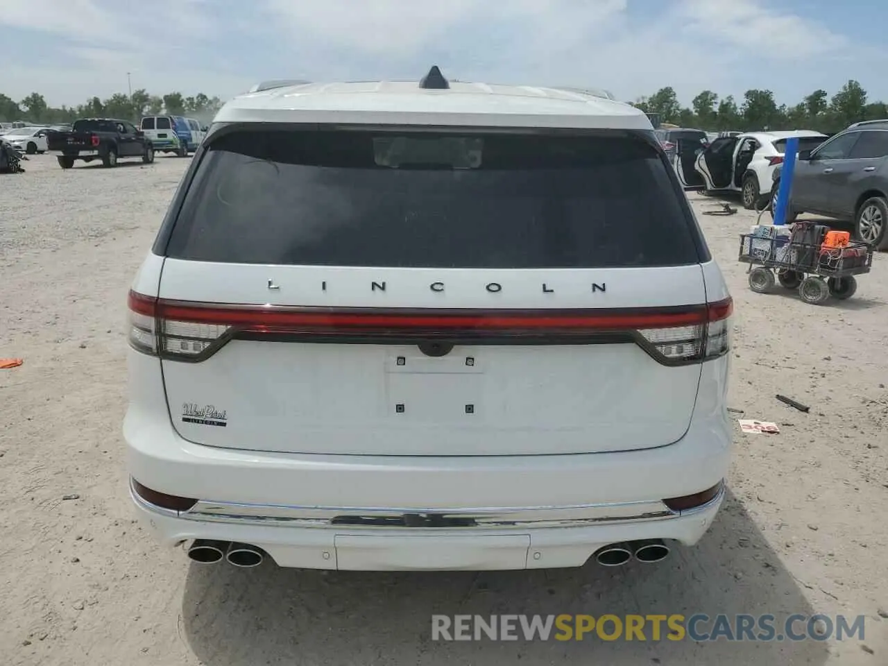 6 Photograph of a damaged car 5LM5J9XC6SGL12687 LINCOLN AVIATOR 2025
