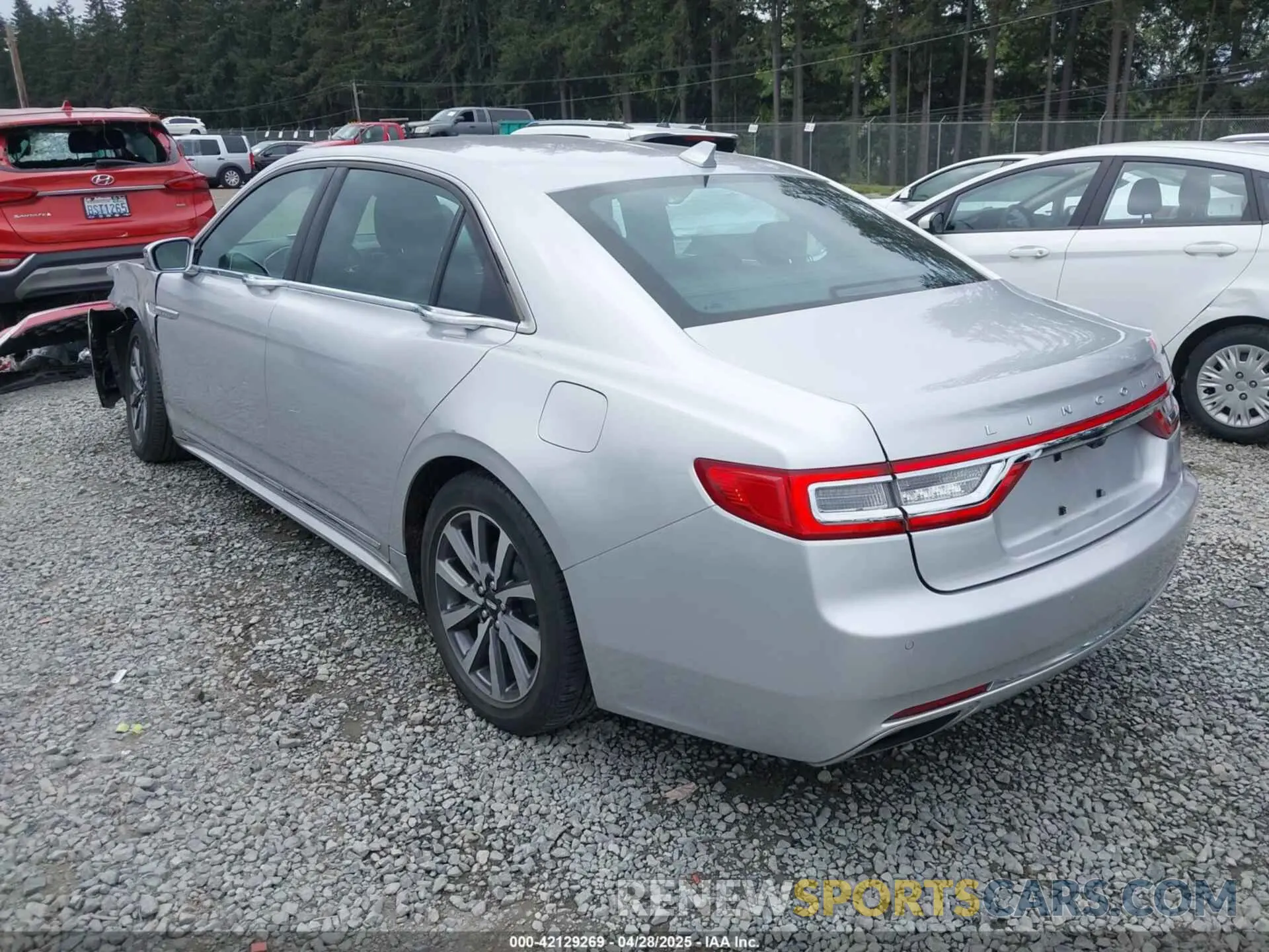 3 Photograph of a damaged car 1LN6L9PK1K5602615 LINCOLN CONTINENTAL 2019