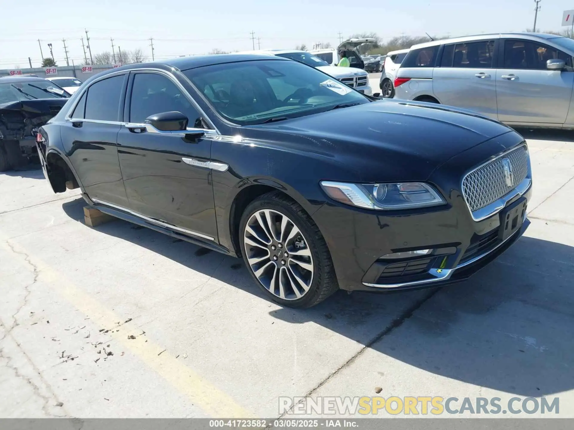 1 Photograph of a damaged car 1LN6L9SKXK5614365 LINCOLN CONTINENTAL 2019