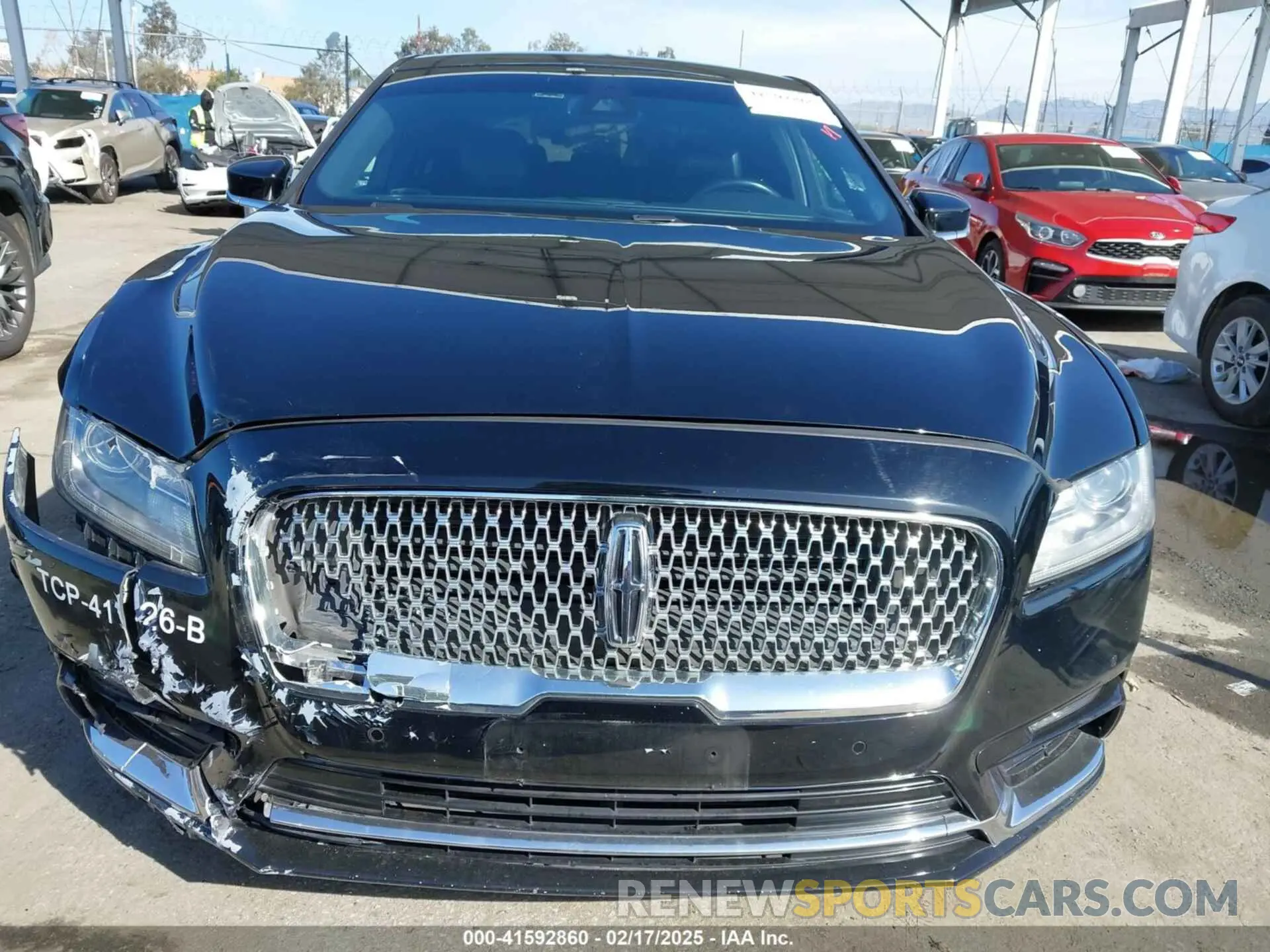 12 Photograph of a damaged car 1LN6L9UK7L5602981 LINCOLN CONTINENTAL 2020