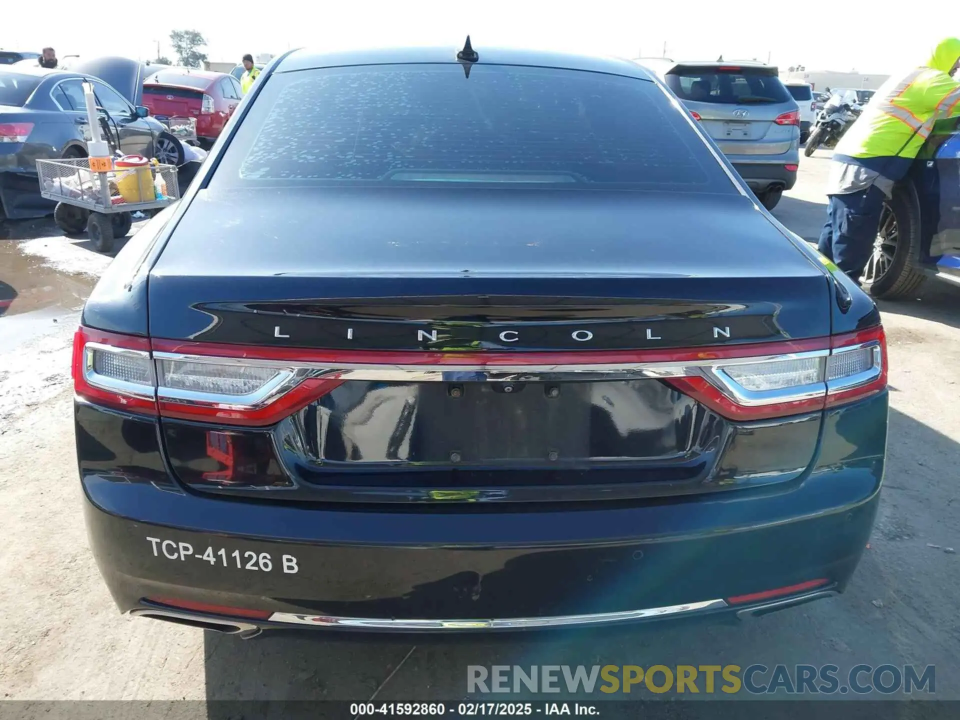 16 Photograph of a damaged car 1LN6L9UK7L5602981 LINCOLN CONTINENTAL 2020