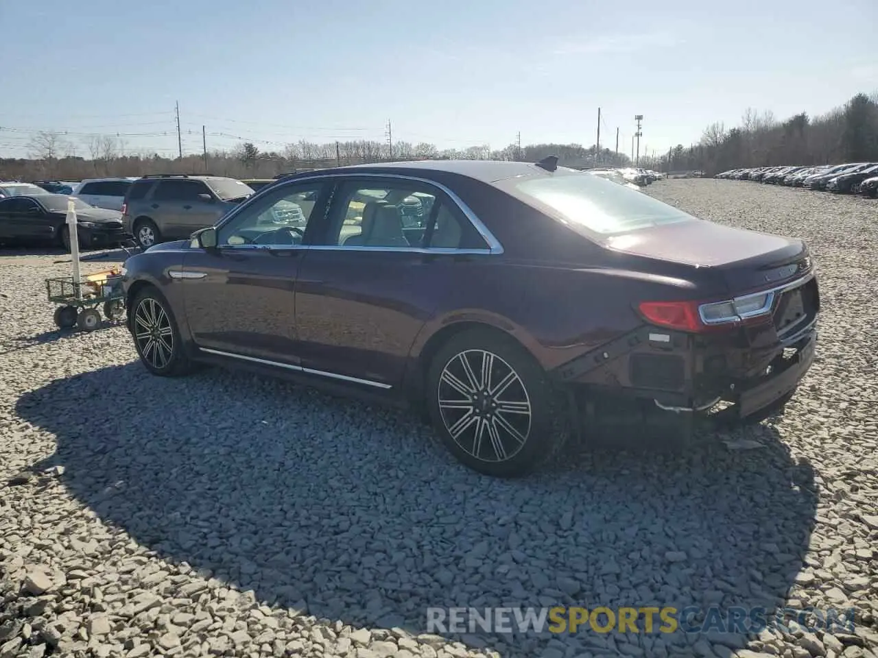 2 Photograph of a damaged car 1LN6L9NP1K5613158 LINCOLN CONTINENTL 2019