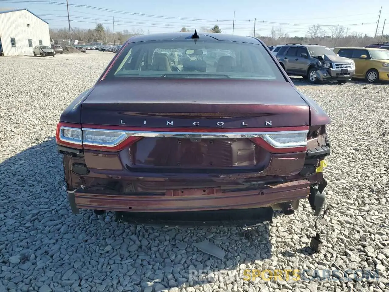 6 Photograph of a damaged car 1LN6L9NP1K5613158 LINCOLN CONTINENTL 2019