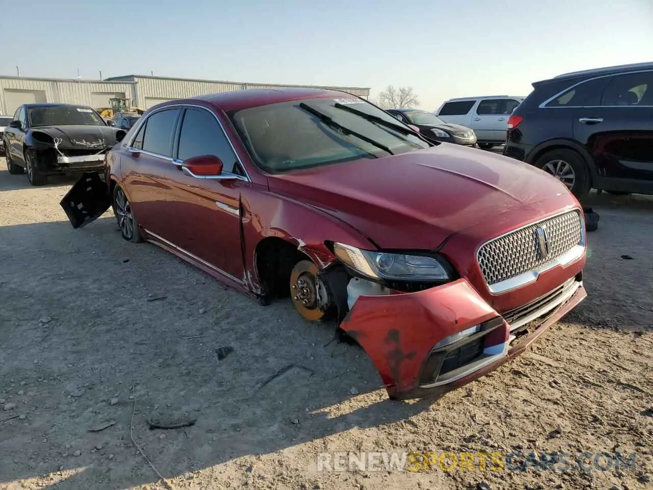 4 Photograph of a damaged car 1LN6L9PK6K5606059 LINCOLN CONTINENTL 2019