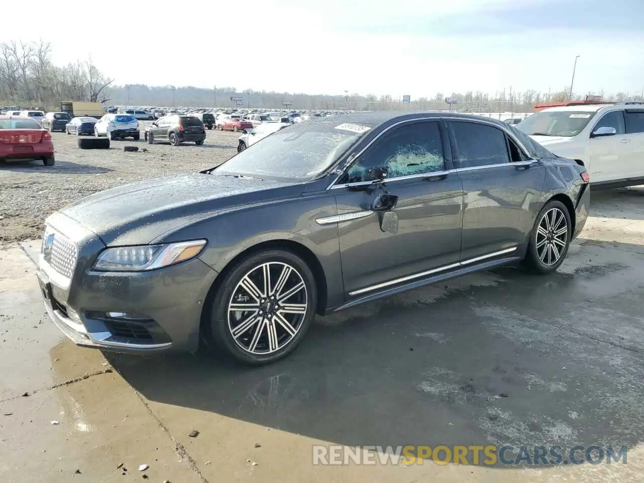 1 Photograph of a damaged car 1LN6L9RP7K5603826 LINCOLN CONTINENTL 2019