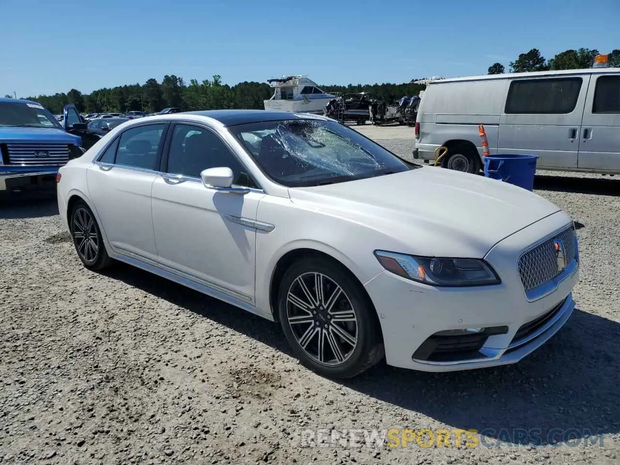 4 Photograph of a damaged car 1LN6L9RP8K5602121 LINCOLN CONTINENTL 2019