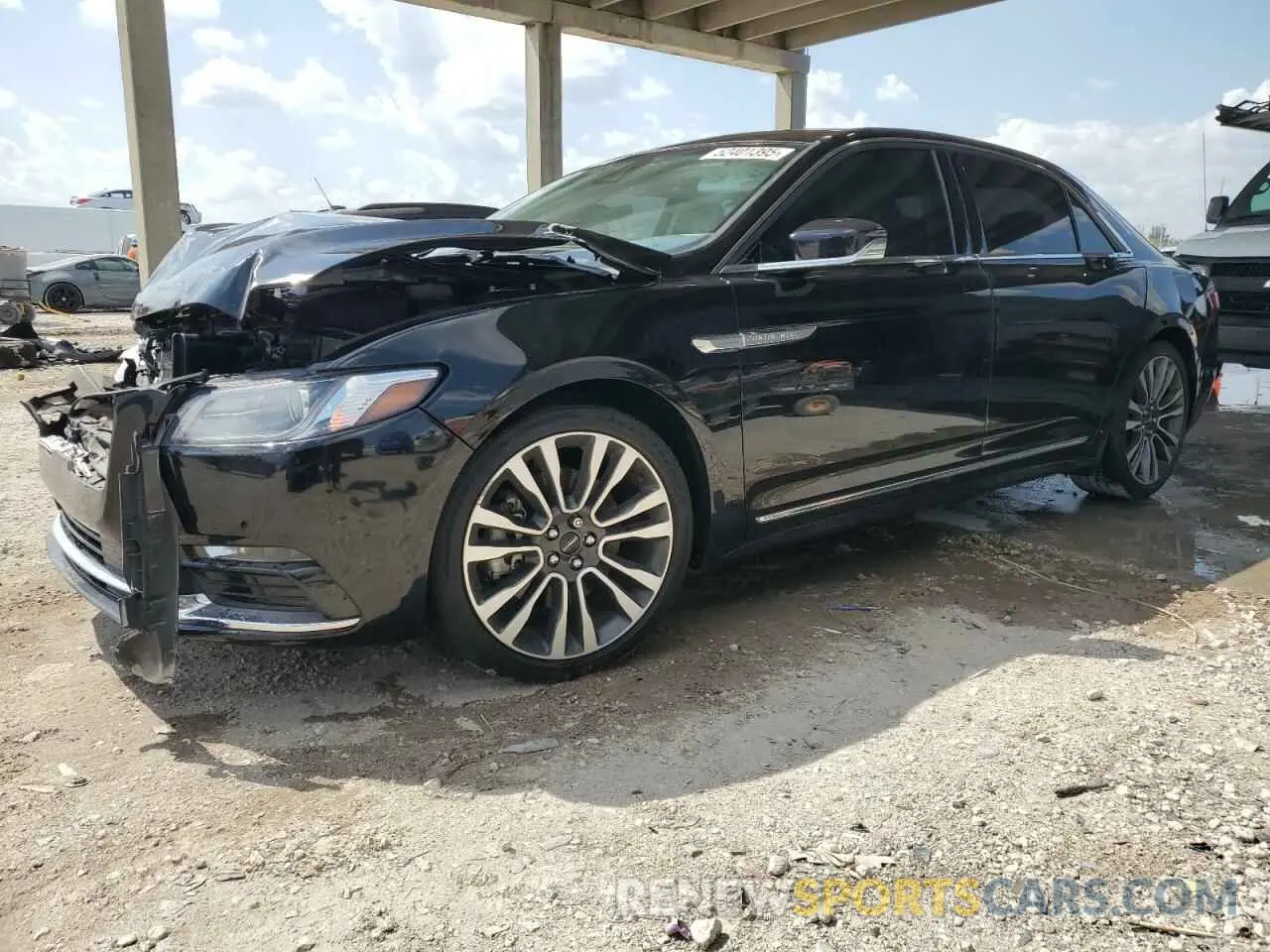 1 Photograph of a damaged car 1LN6L9SK0K5611264 LINCOLN CONTINENTL 2019