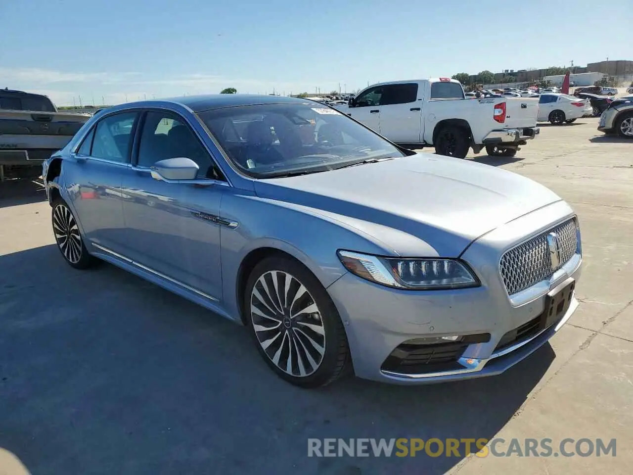 4 Photograph of a damaged car 1LN6L9BC7L5600255 LINCOLN CONTINENTL 2020