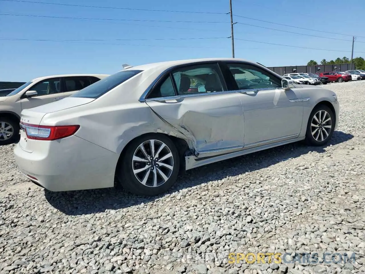 3 Photograph of a damaged car 1LN6L9PK6L5605401 LINCOLN CONTINENTL 2020