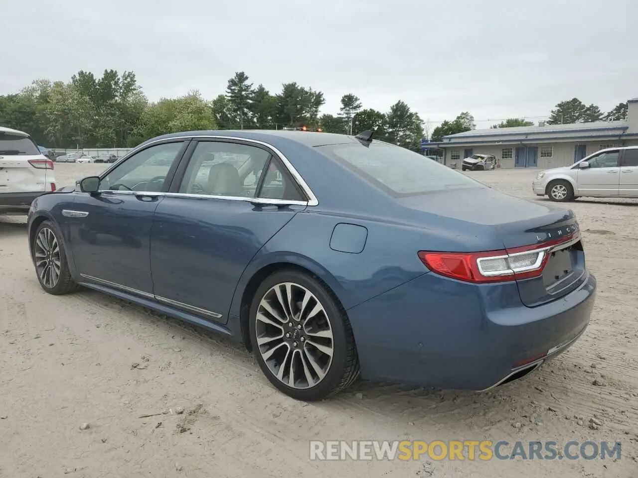 2 Photograph of a damaged car 1LN6L9RP9L5603957 LINCOLN CONTINENTL 2020
