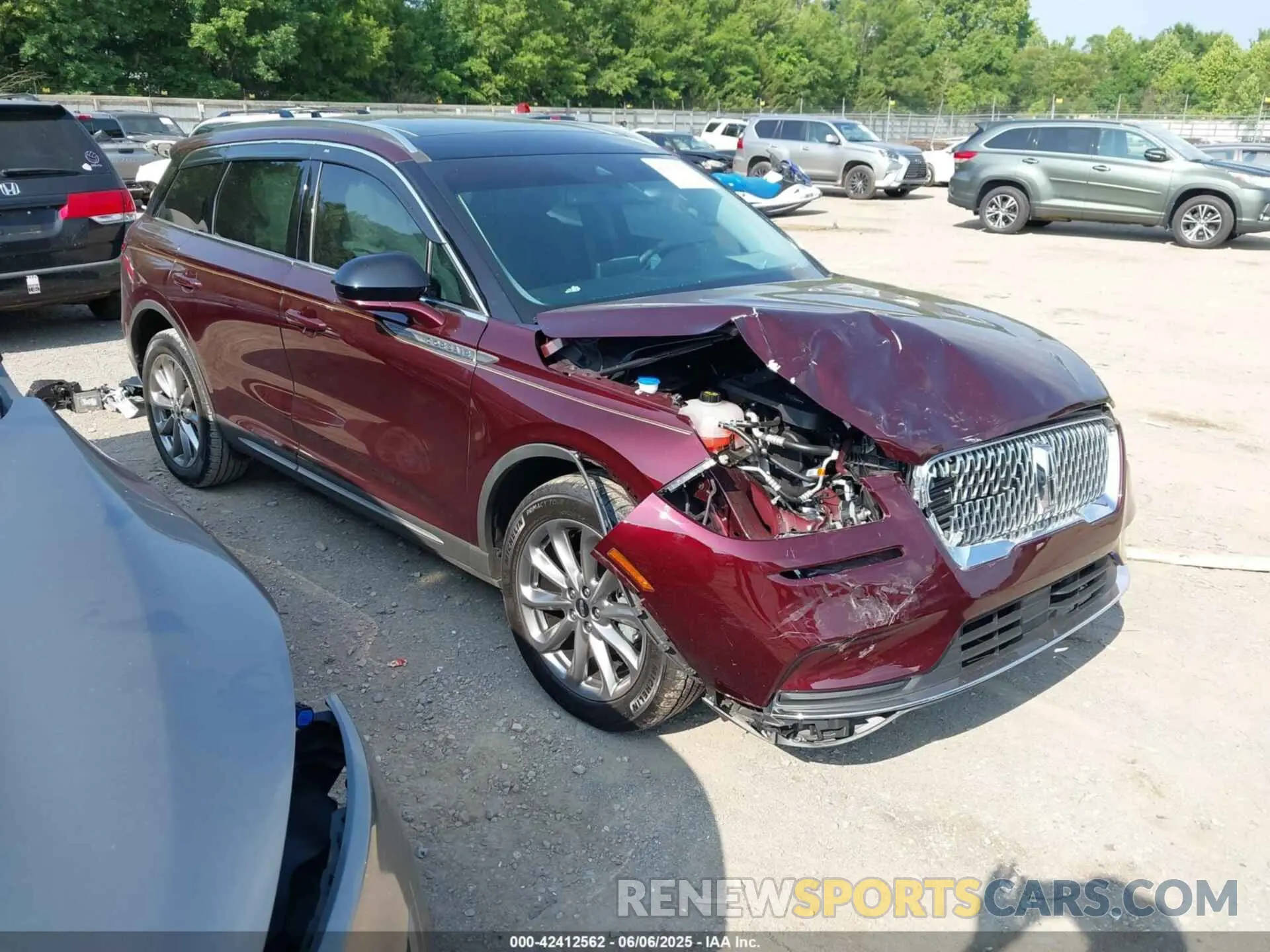 1 Photograph of a damaged car 5LMCJ1D95LUL11583 LINCOLN CORSAIR 2020