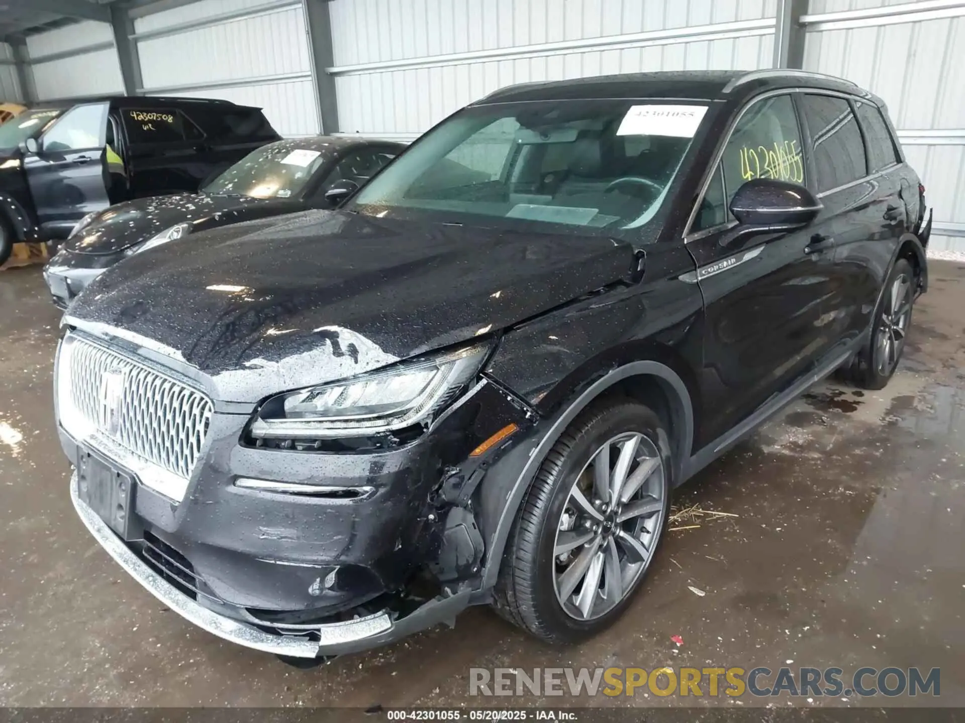 2 Photograph of a damaged car 5LMCJ2D9XLUL23329 LINCOLN CORSAIR 2020