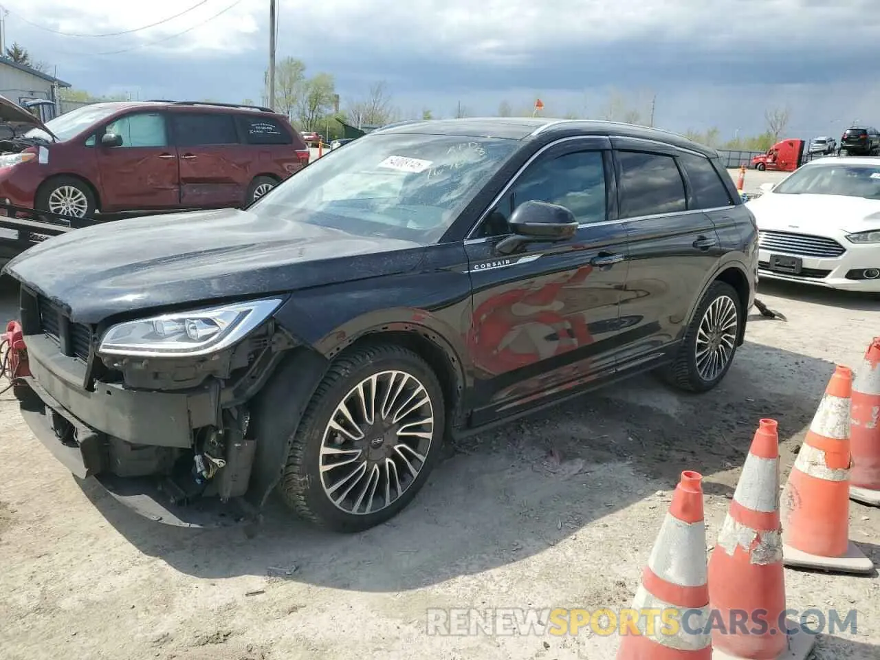1 Photograph of a damaged car 5LMCJ2DH4LUL16769 LINCOLN CORSAIR 2020