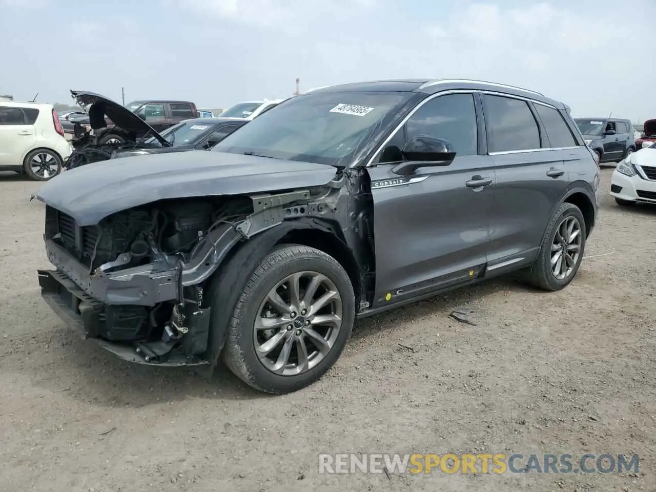 1 Photograph of a damaged car 5LMCJ1C91MUL27833 LINCOLN CORSAIR 2021