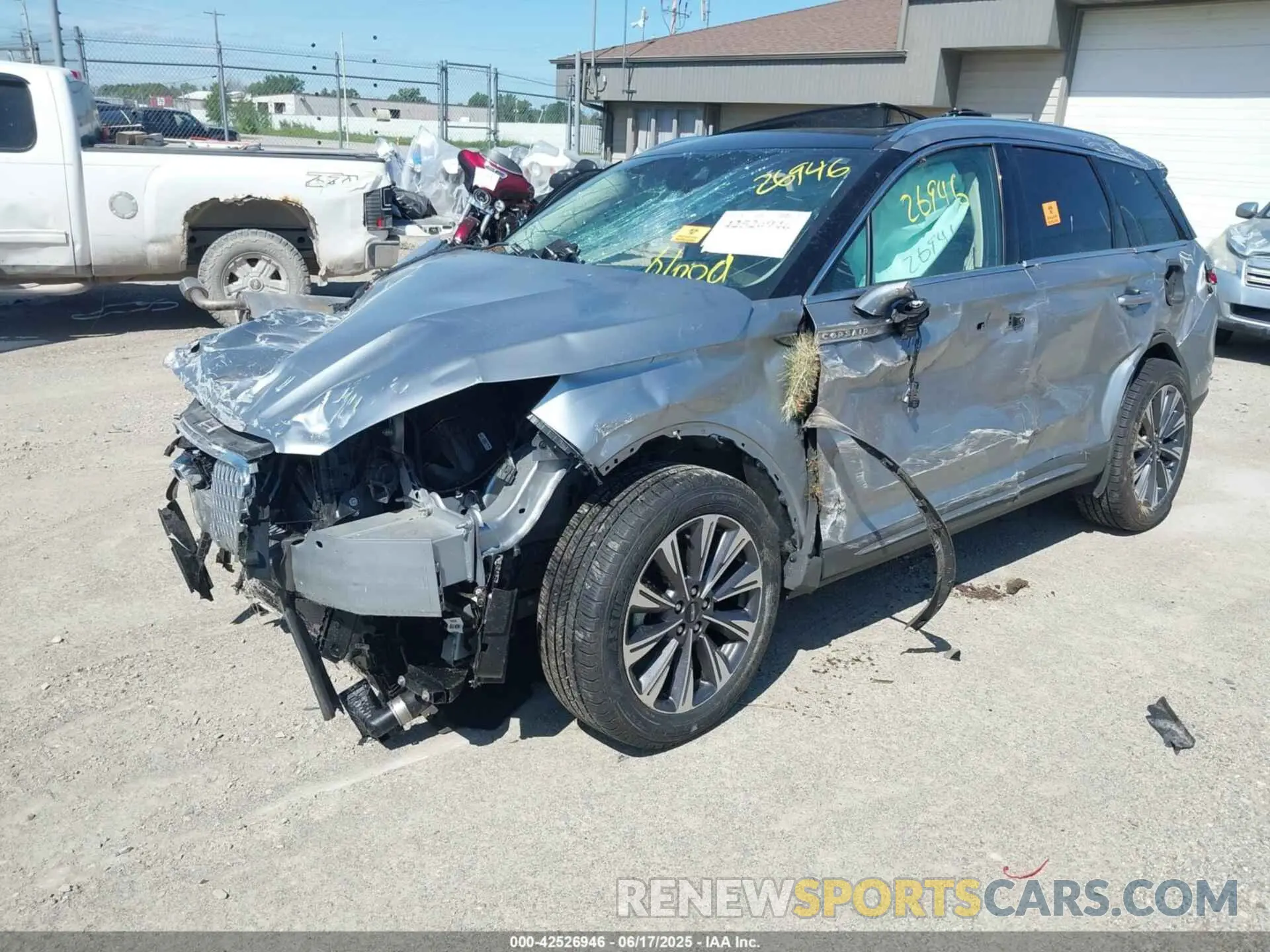 2 Photograph of a damaged car 5LMCJ2D96MUL05962 LINCOLN CORSAIR 2021