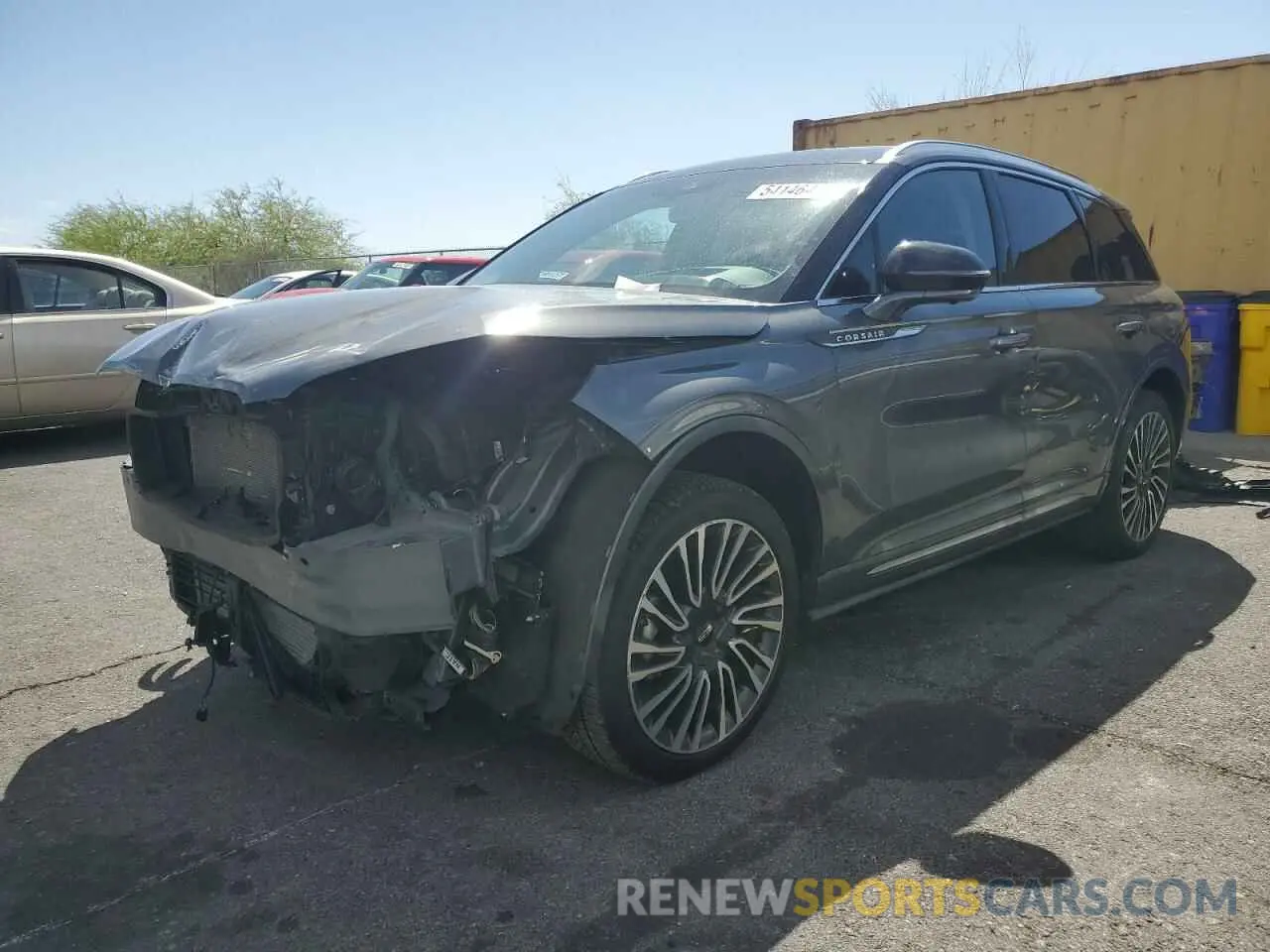 1 Photograph of a damaged car 5LMCJ2DH2MUL16142 LINCOLN CORSAIR 2021