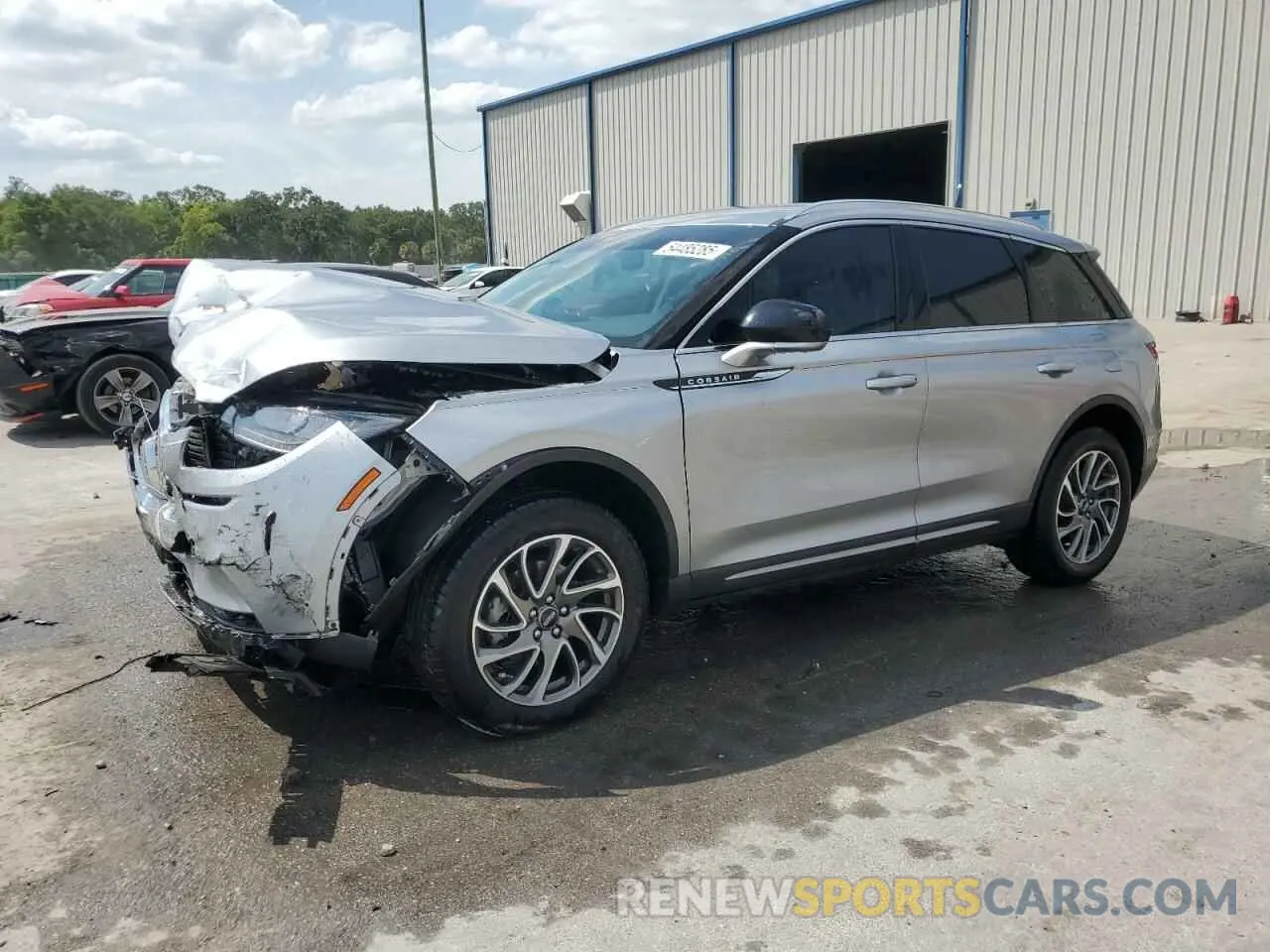 1 Photograph of a damaged car 5LMCJ1C97NUL07152 LINCOLN CORSAIR 2022