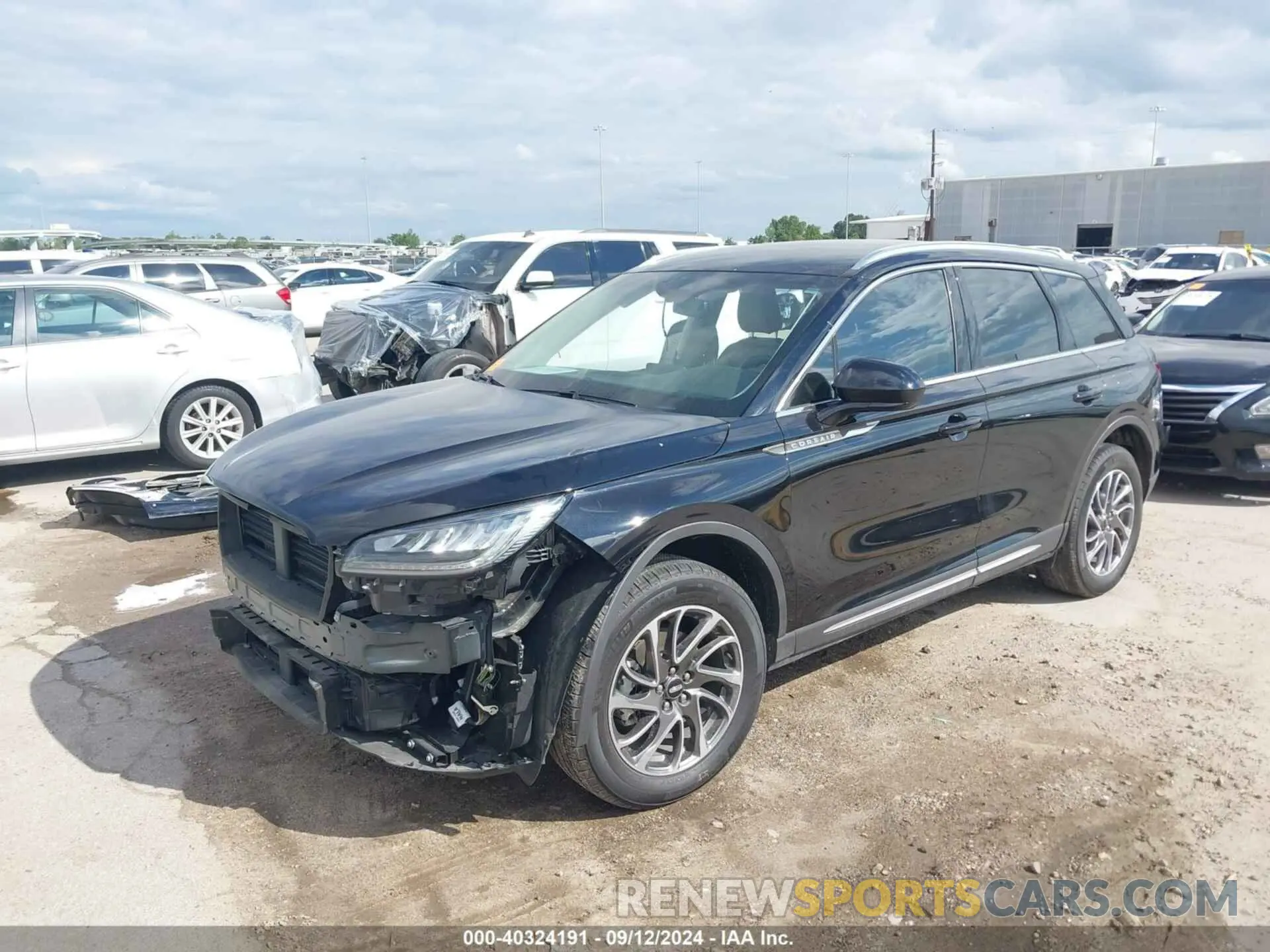 2 Photograph of a damaged car 5LMCJ1C97NUL34917 LINCOLN CORSAIR 2022