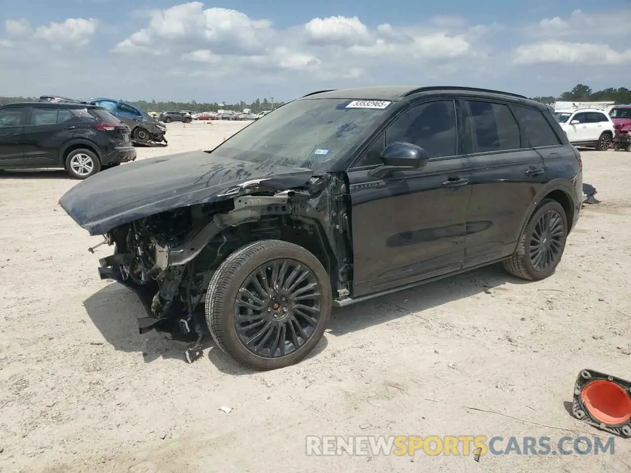 1 Photograph of a damaged car 5LMCJ1DH7NUL15600 LINCOLN CORSAIR 2022