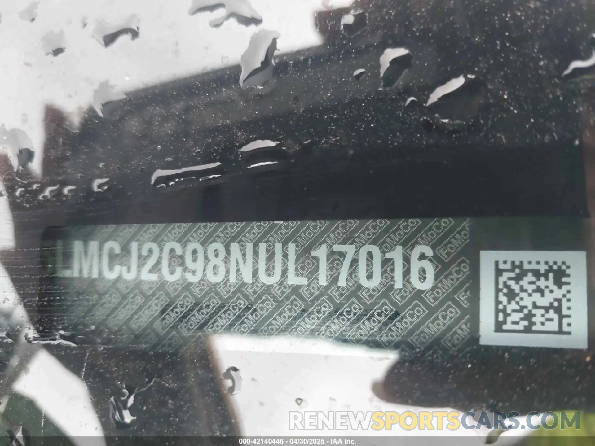 9 Photograph of a damaged car 5LMCJ2C98NUL17016 LINCOLN CORSAIR 2022