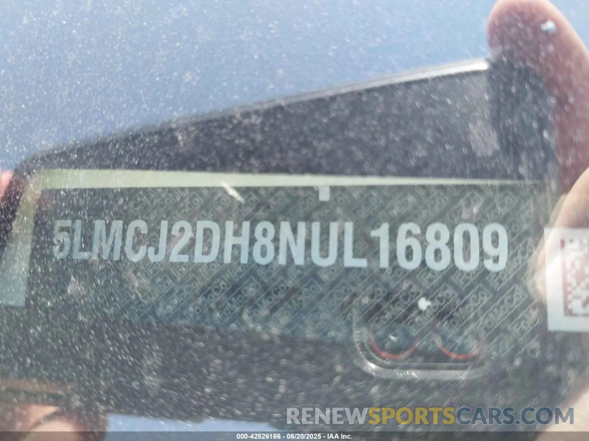 9 Photograph of a damaged car 5LMCJ2DH8NUL16809 LINCOLN CORSAIR 2022