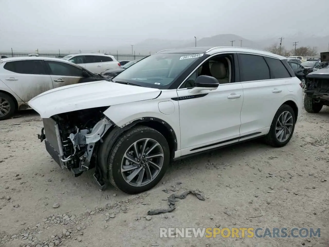 1 Photograph of a damaged car 5LMTJ5DZ6NUL33182 LINCOLN CORSAIR 2022