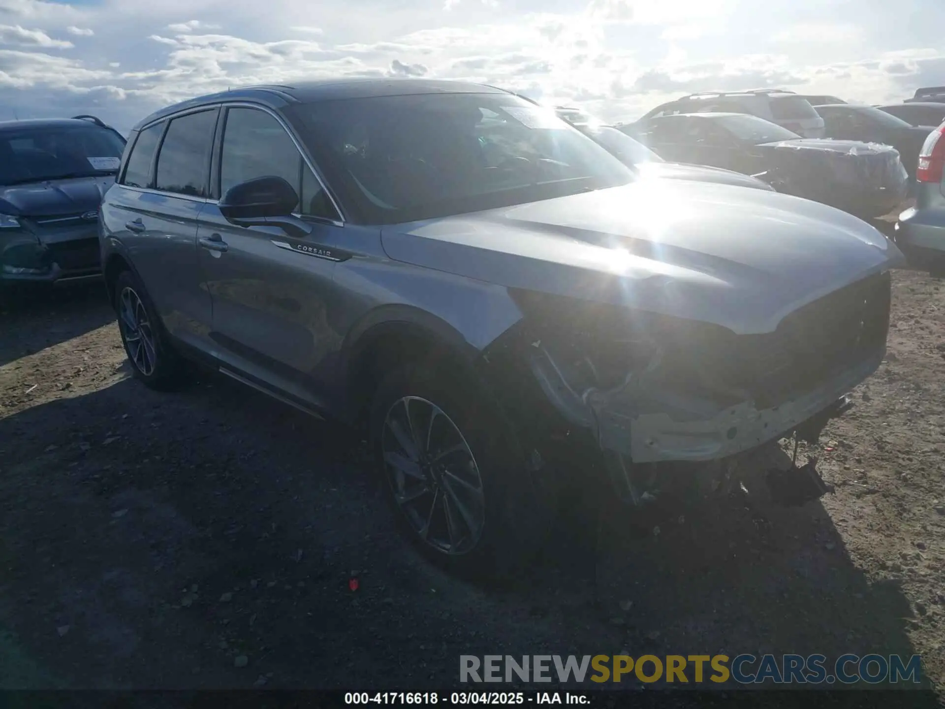 1 Photograph of a damaged car 5LMCJ1CA0PUL21004 LINCOLN CORSAIR 2023