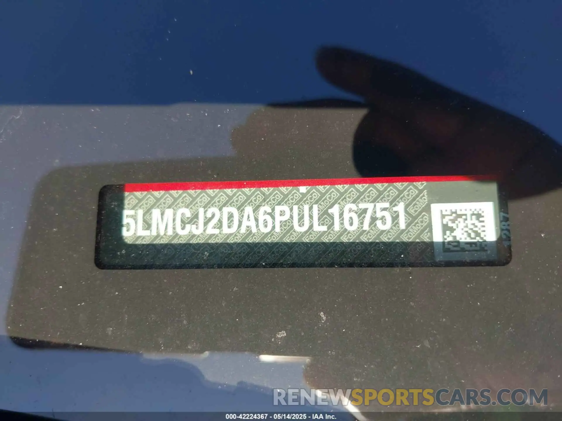 9 Photograph of a damaged car 5LMCJ2DA6PUL16751 LINCOLN CORSAIR 2023