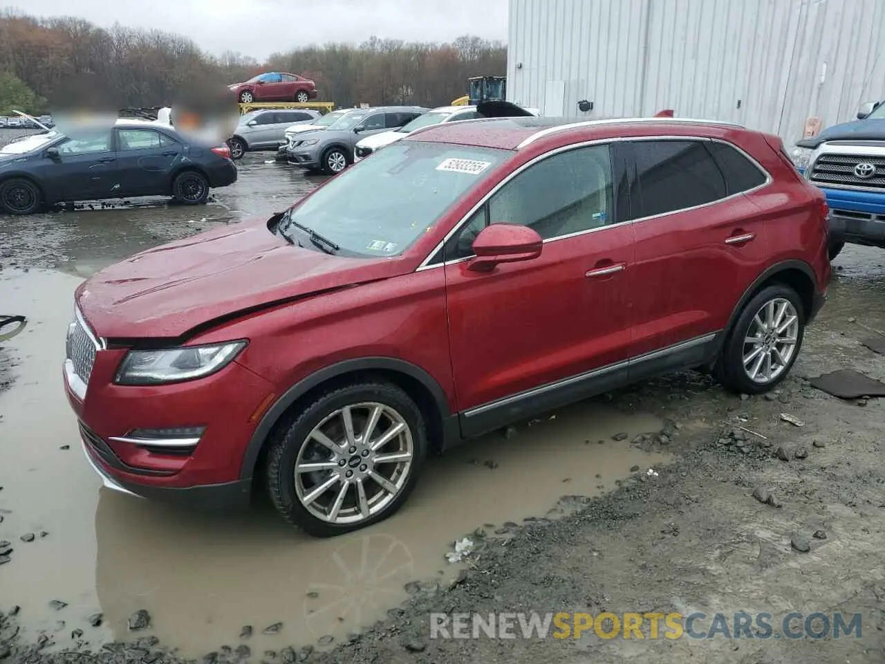 1 Photograph of a damaged car 5LMCJ3C92KUL43662 LINCOLN MKC 2019