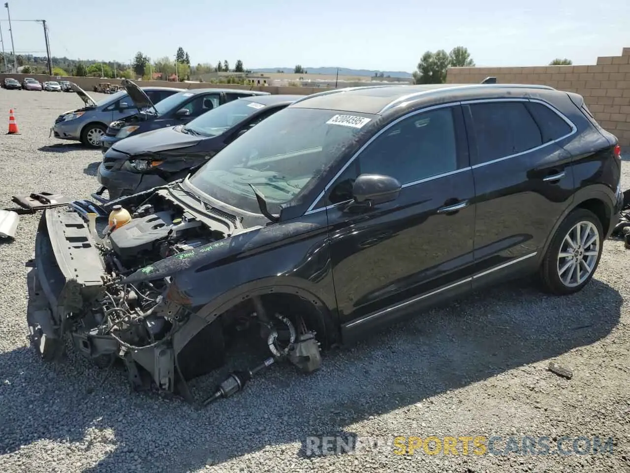 1 Photograph of a damaged car 5LMCJ3C98KUL22377 LINCOLN MKC 2019
