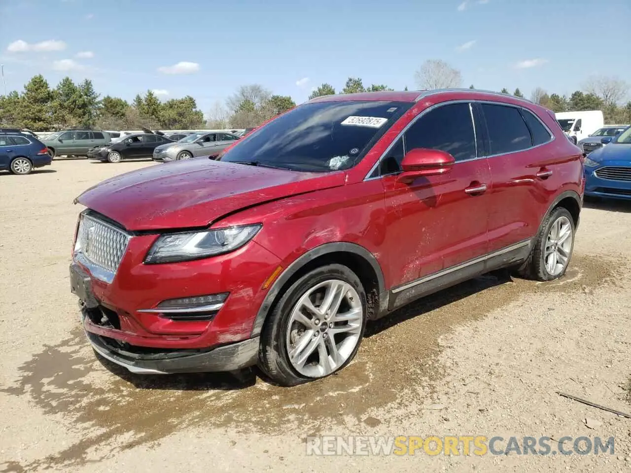 1 Photograph of a damaged car 5LMTJ3DH6KUL39670 LINCOLN MKC 2019