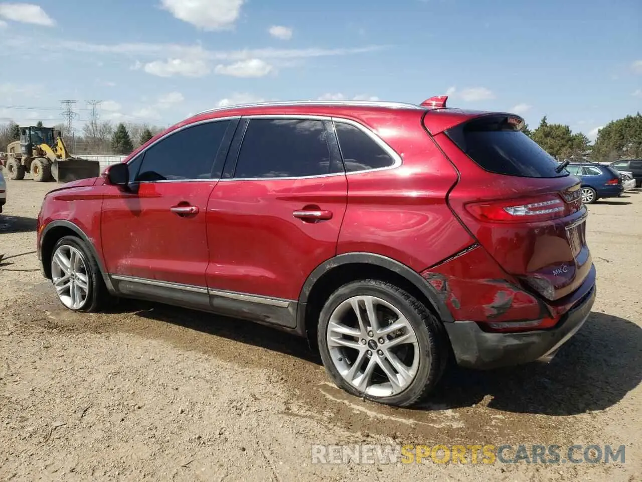 2 Photograph of a damaged car 5LMTJ3DH6KUL39670 LINCOLN MKC 2019