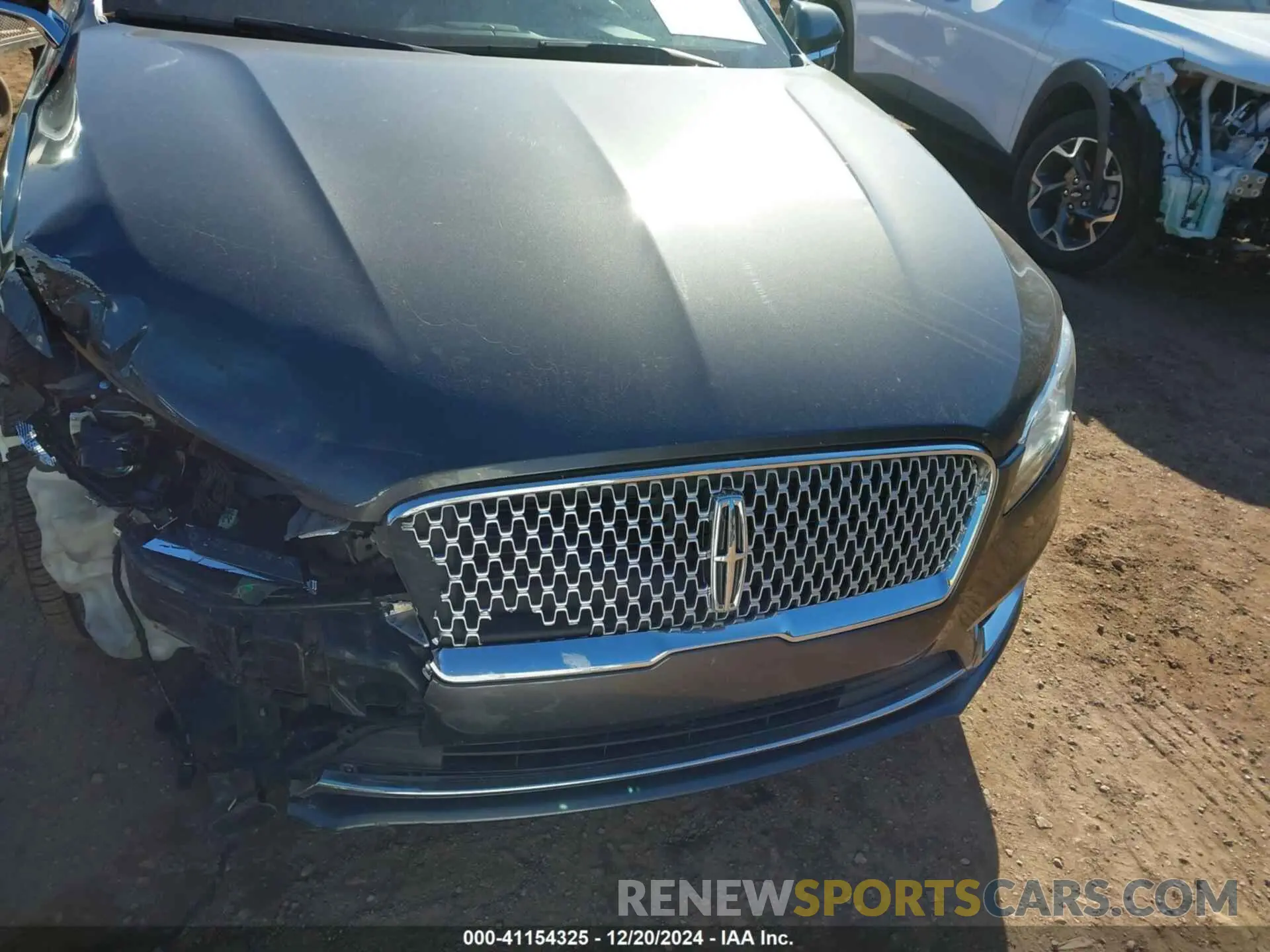 12 Photograph of a damaged car 3LN6L5A91KR618759 LINCOLN MKZ 2019