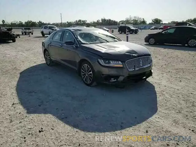 11 Photograph of a damaged car 3LN6L5A91KR624237 LINCOLN MKZ 2019