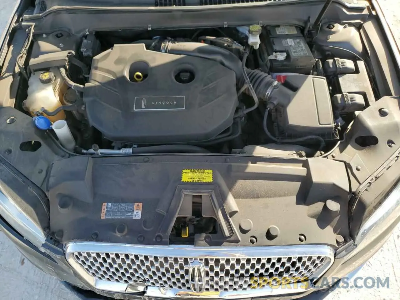 12 Photograph of a damaged car 3LN6L5A91KR624237 LINCOLN MKZ 2019