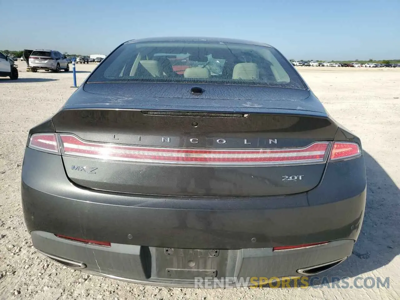 6 Photograph of a damaged car 3LN6L5A91KR624237 LINCOLN MKZ 2019