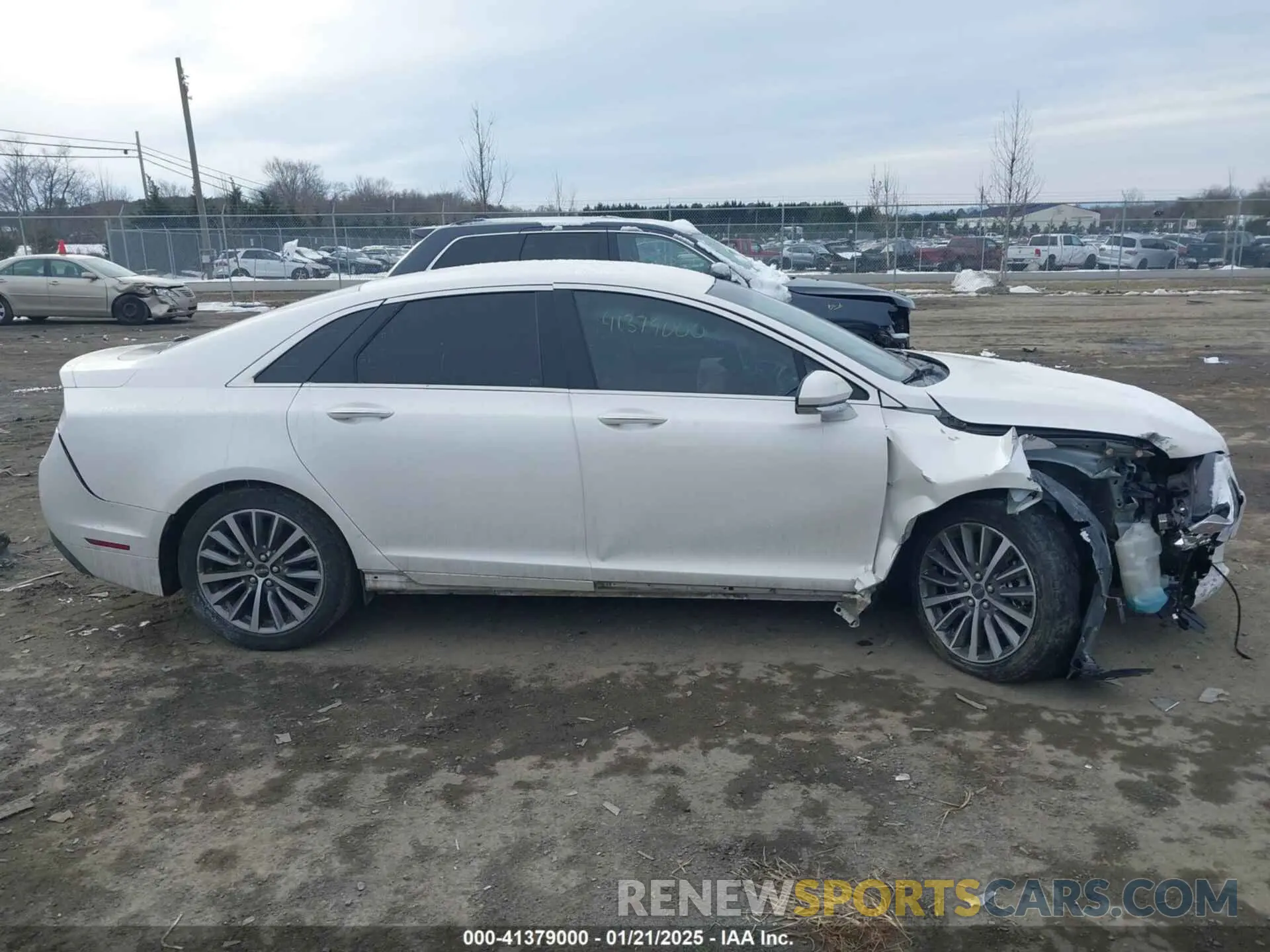 13 Photograph of a damaged car 3LN6L5A93KR624594 LINCOLN MKZ 2019