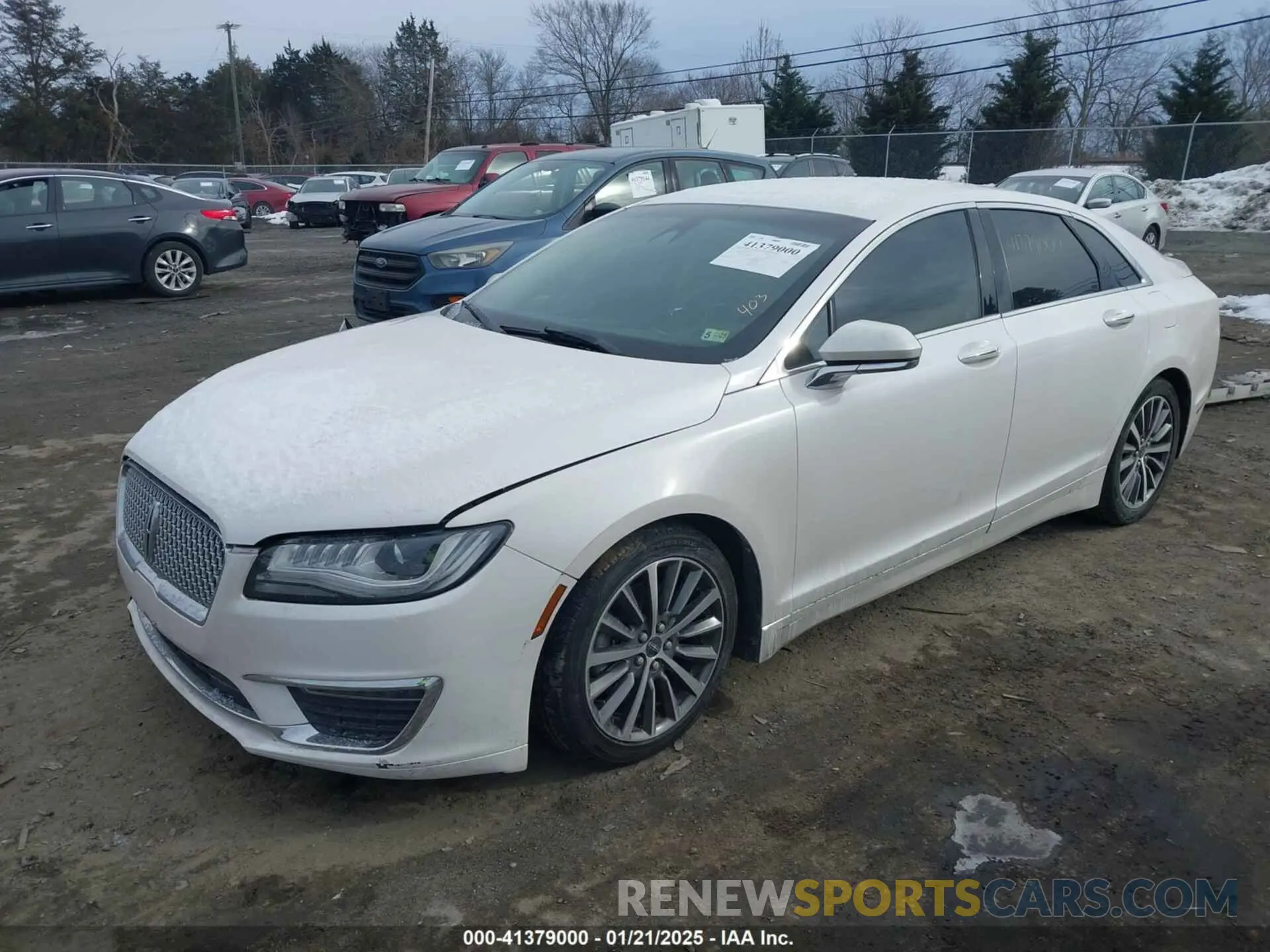 2 Photograph of a damaged car 3LN6L5A93KR624594 LINCOLN MKZ 2019