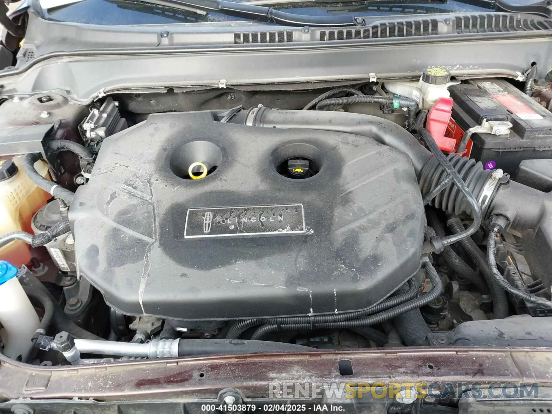 10 Photograph of a damaged car 3LN6L5B95KR605611 LINCOLN MKZ 2019