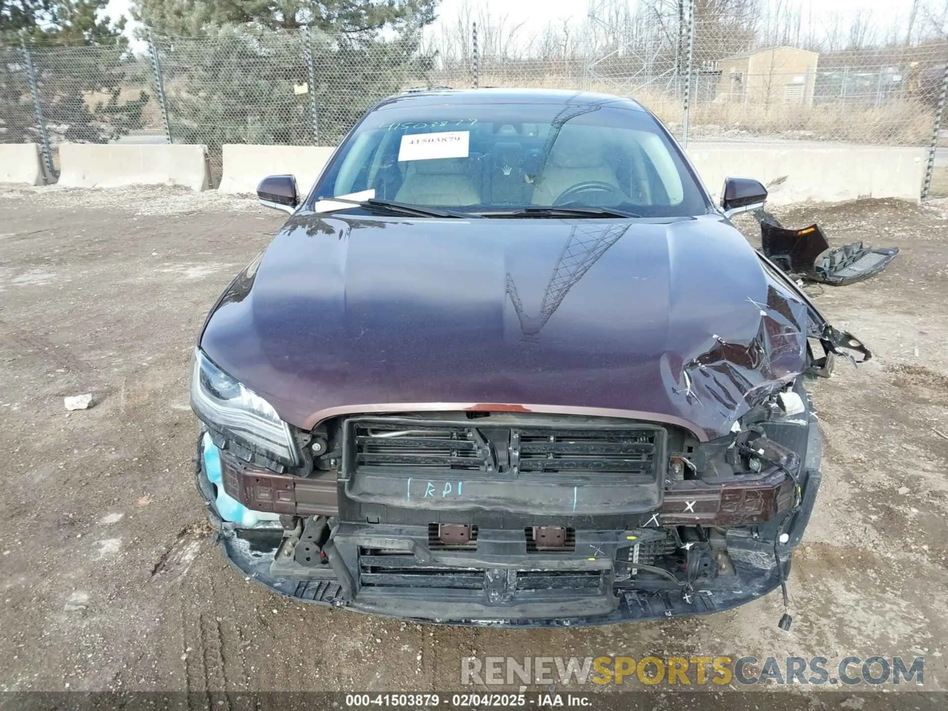 12 Photograph of a damaged car 3LN6L5B95KR605611 LINCOLN MKZ 2019