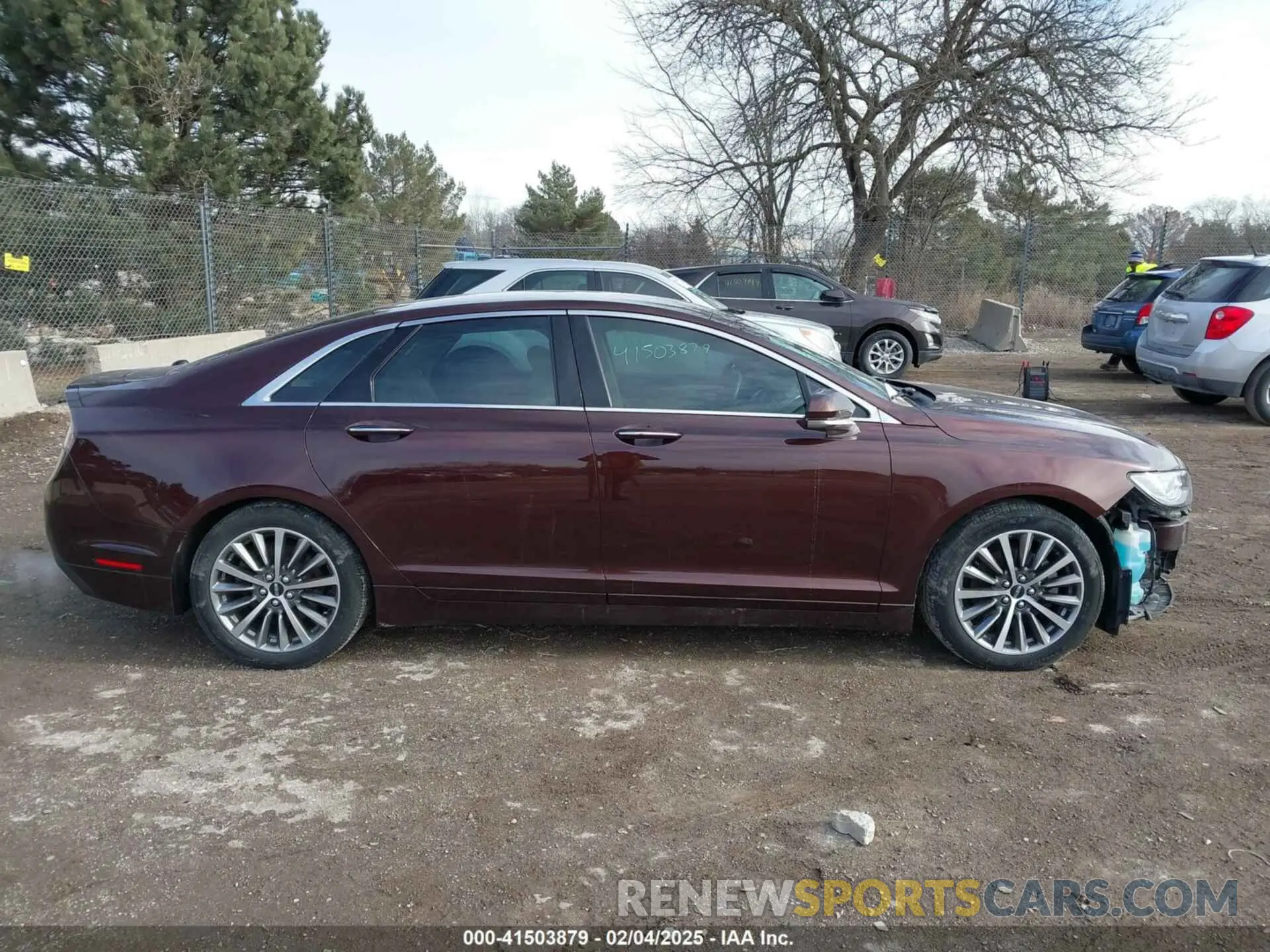 13 Photograph of a damaged car 3LN6L5B95KR605611 LINCOLN MKZ 2019
