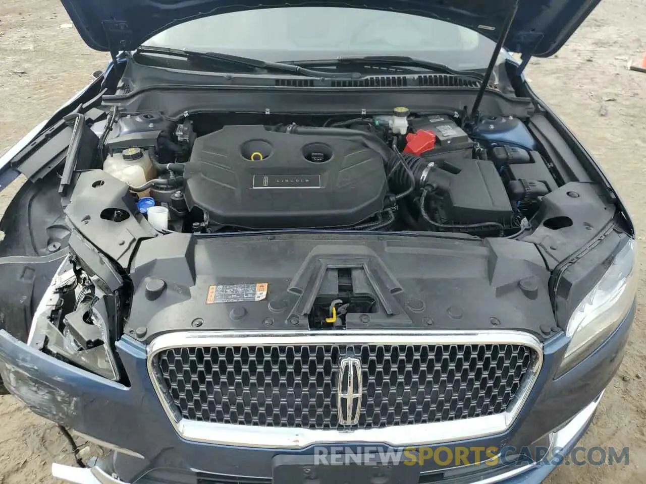 11 Photograph of a damaged car 3LN6L5C92KR632134 LINCOLN MKZ 2019