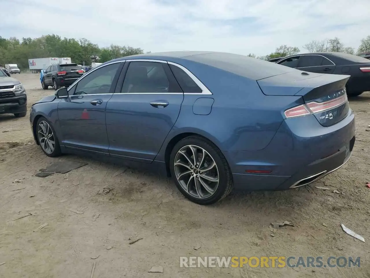 2 Photograph of a damaged car 3LN6L5C92KR632134 LINCOLN MKZ 2019