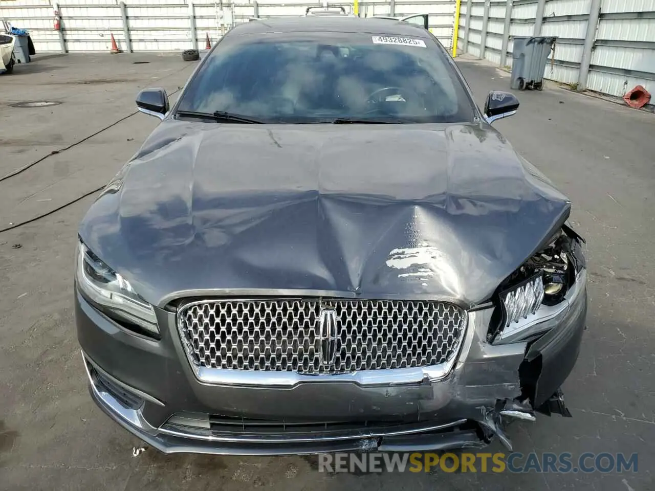 5 Photograph of a damaged car 3LN6L5C93KR628108 LINCOLN MKZ 2019