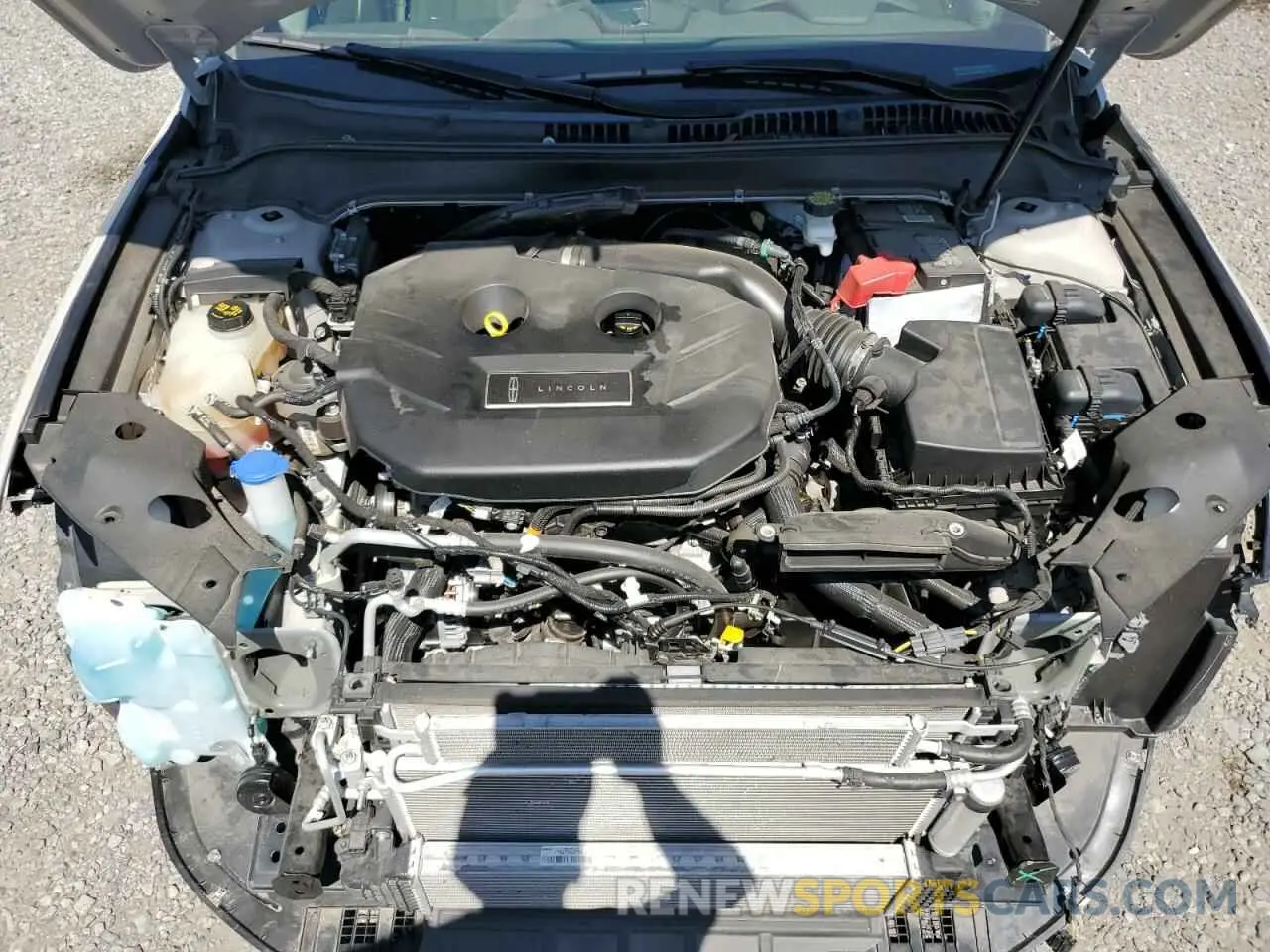 11 Photograph of a damaged car 3LN6L5C94KR628117 LINCOLN MKZ 2019
