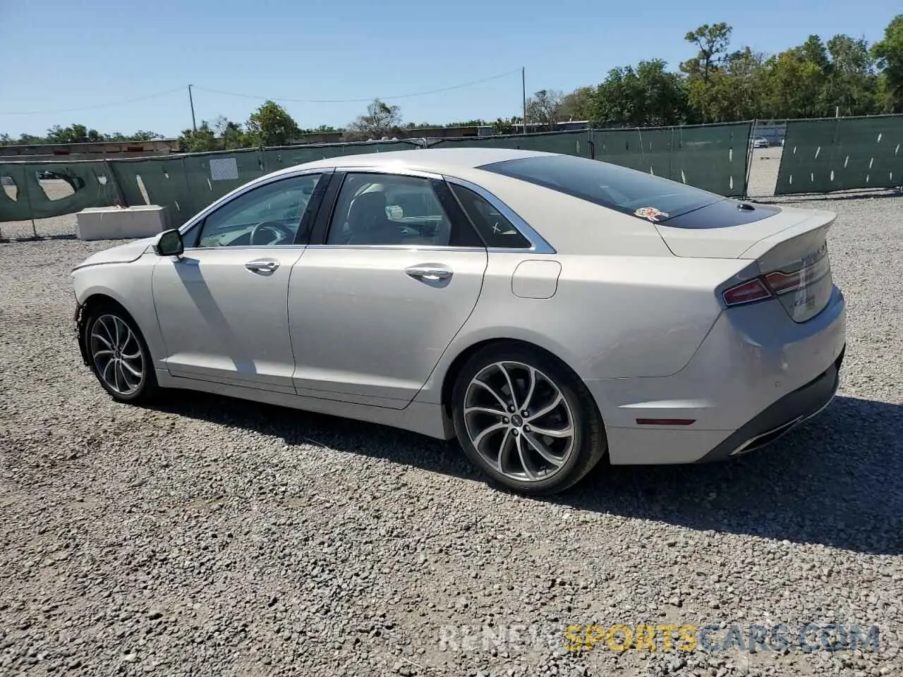 2 Photograph of a damaged car 3LN6L5C94KR628117 LINCOLN MKZ 2019