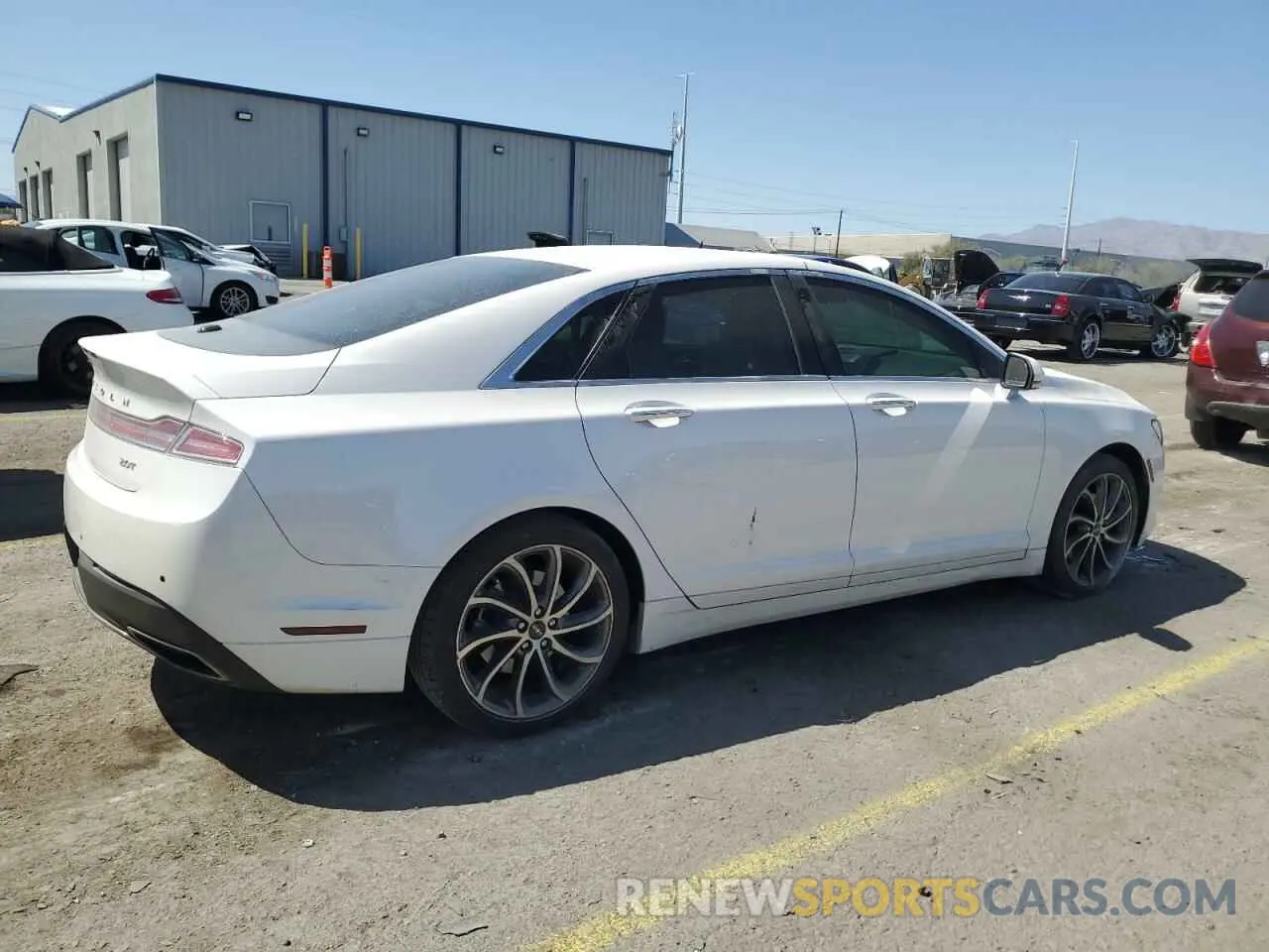 3 Photograph of a damaged car 3LN6L5C94KR632152 LINCOLN MKZ 2019