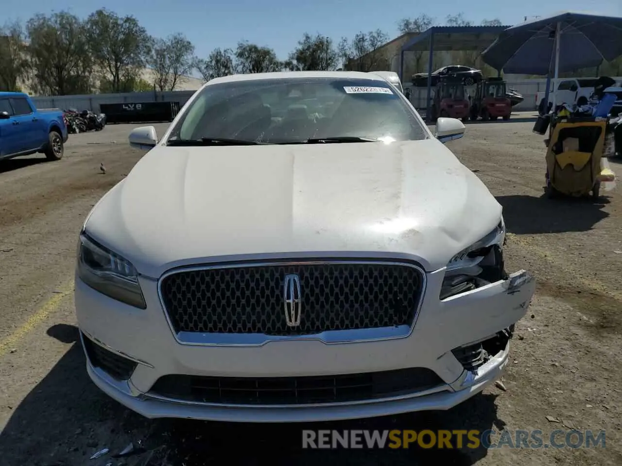5 Photograph of a damaged car 3LN6L5C94KR632152 LINCOLN MKZ 2019