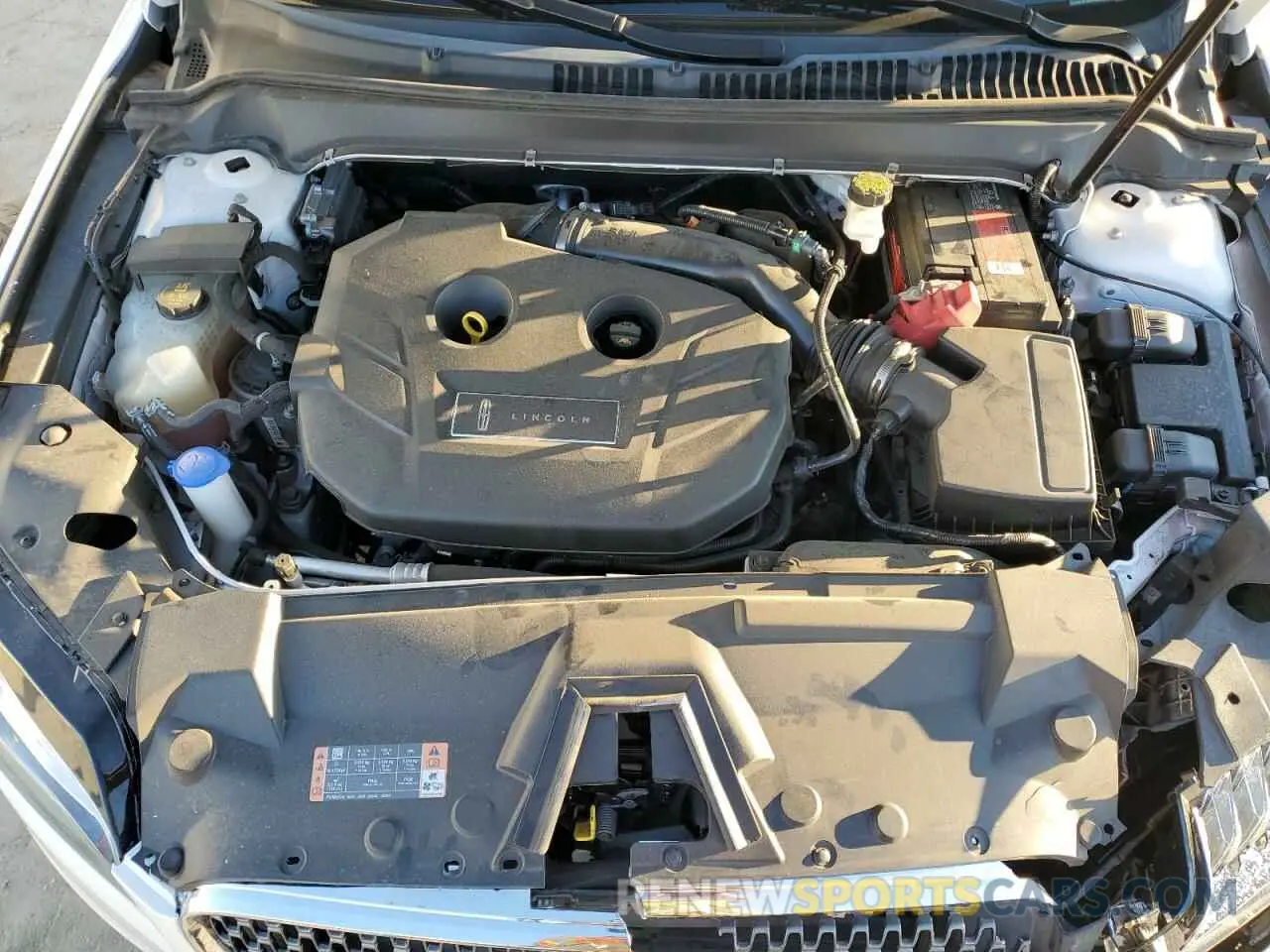 11 Photograph of a damaged car 3LN6L5C95KR602349 LINCOLN MKZ 2019